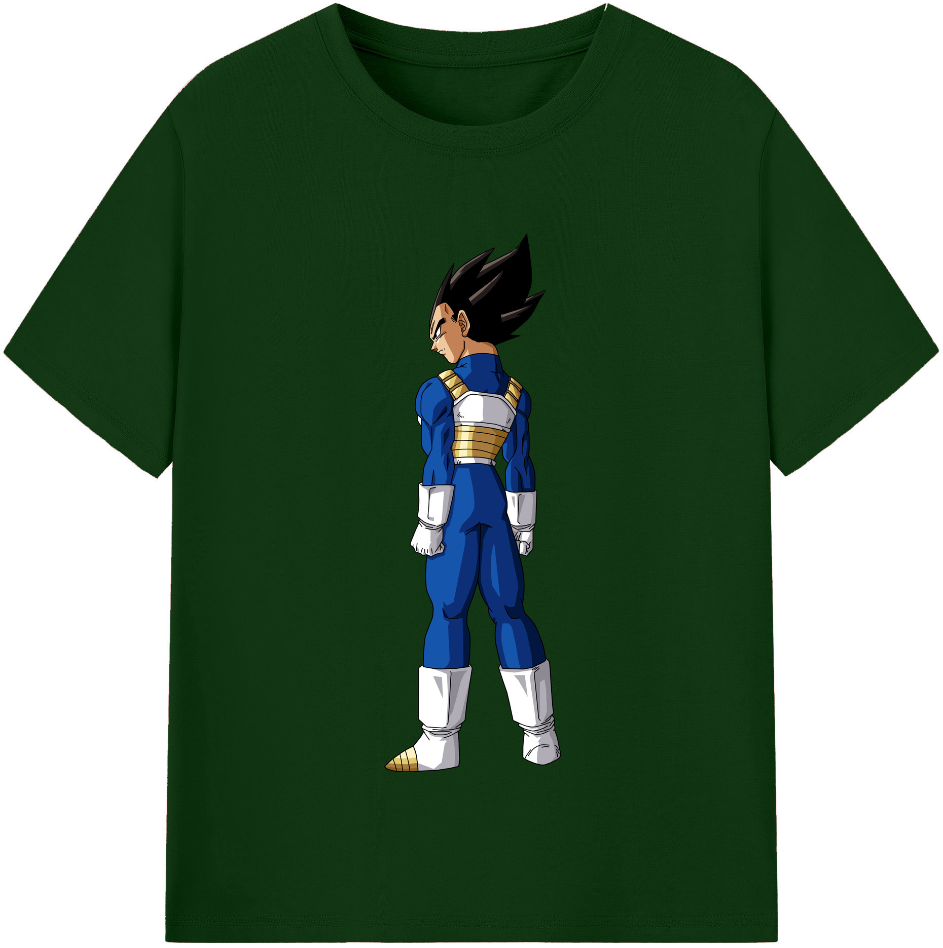 （画像用） ドラゴンボール ベジータ四世（Bejīta Yonsei）DRAGON BALL Vegeta IV 綿100％半袖Tシャツ（フロントプリント）